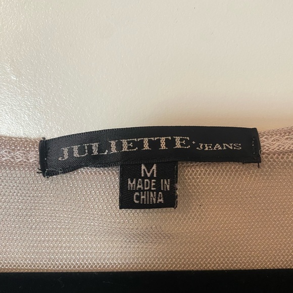 Y2K MicroMesh Top with sequins - Picture 6 of 6